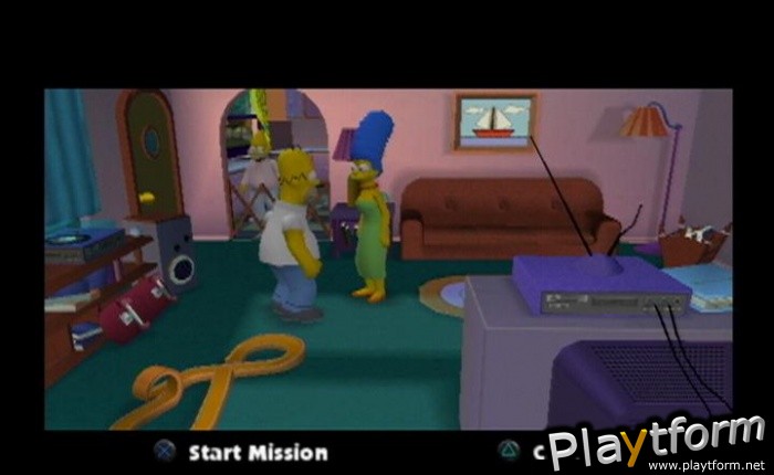 The Simpsons: Hit & Run (PlayStation 2)