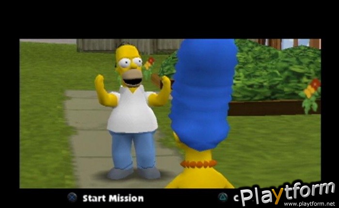 The Simpsons: Hit & Run (PlayStation 2)