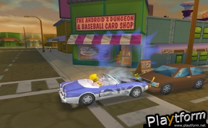 The Simpsons: Hit & Run (PlayStation 2)