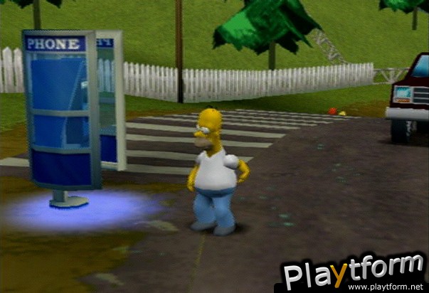 The Simpsons: Hit & Run (PlayStation 2)