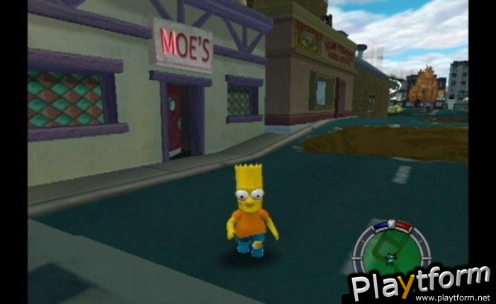 The Simpsons: Hit & Run (GameCube)