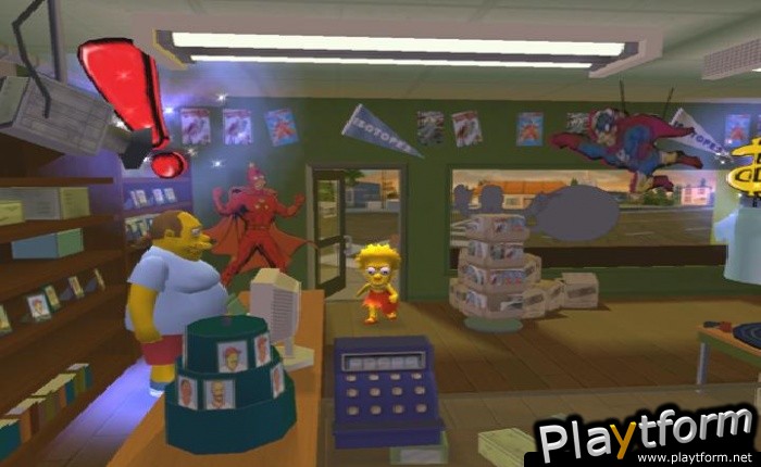 The Simpsons: Hit & Run (GameCube)