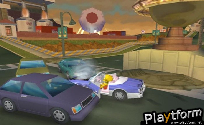 The Simpsons: Hit & Run (GameCube)