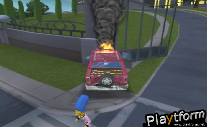 The Simpsons: Hit & Run (GameCube)