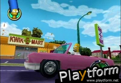 The Simpsons: Hit & Run (GameCube)