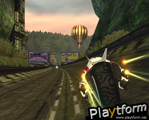 XGRA: Extreme-G Racing Association (PlayStation 2)