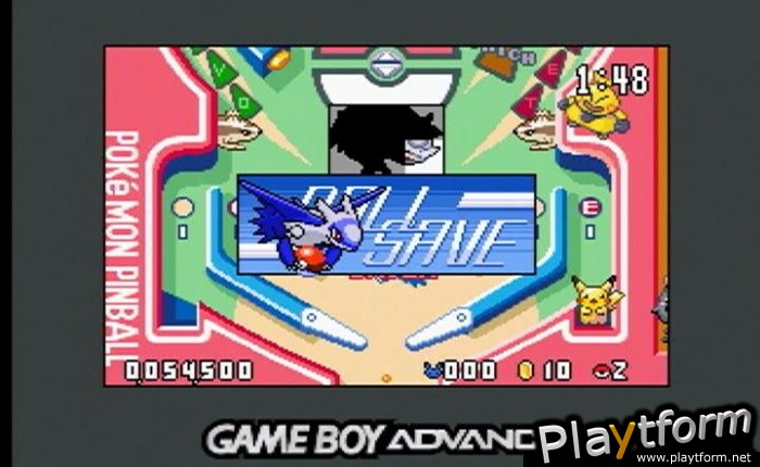 Pokemon Pinball: Ruby & Sapphire (Game Boy Advance)