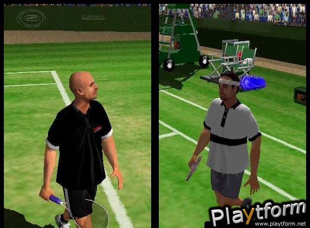 Agassi Tennis Generation (PlayStation 2)