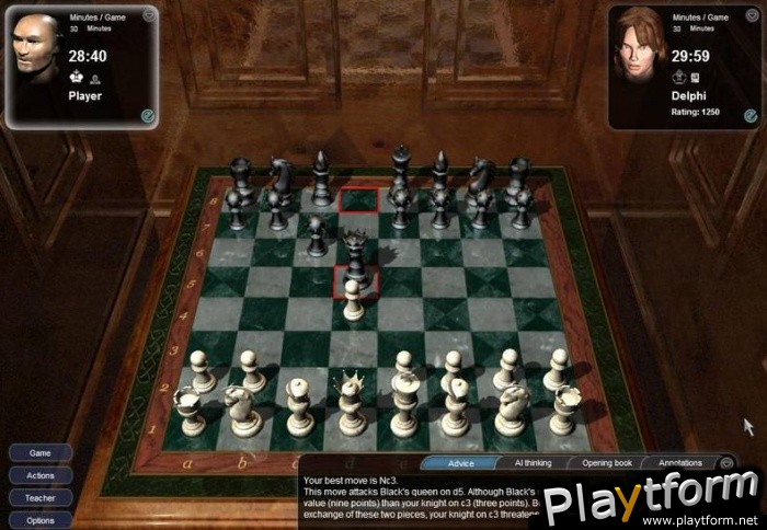 Hoyle Majestic Chess (PC)