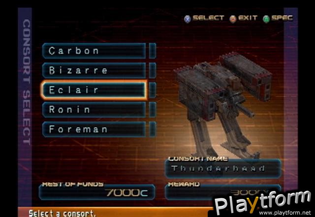 Silent Line: Armored Core (PlayStation 2)