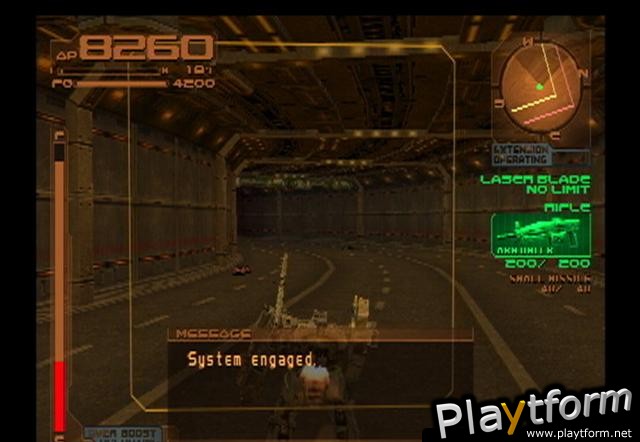 Silent Line: Armored Core (PlayStation 2)