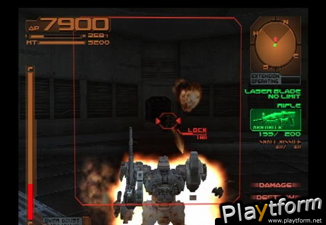 Silent Line: Armored Core (PlayStation 2)