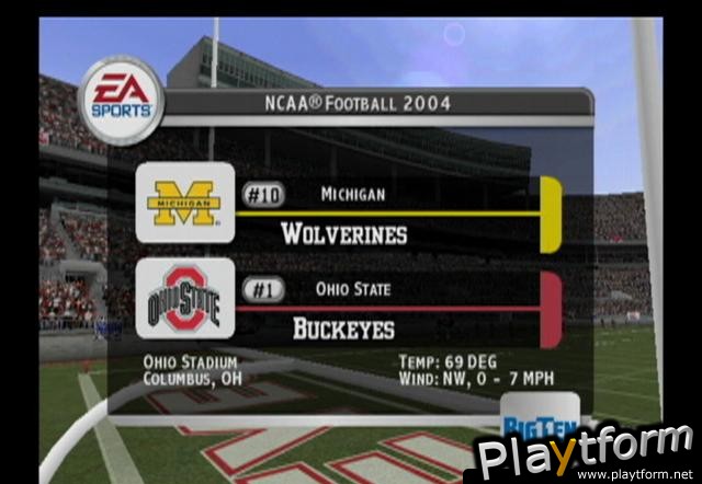 NCAA Football 2004 (GameCube)