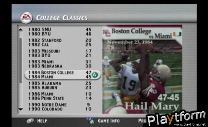 NCAA Football 2004 (GameCube)