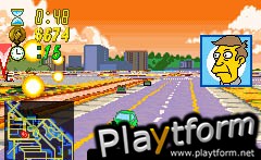 The Simpsons: Road Rage (Game Boy Advance)