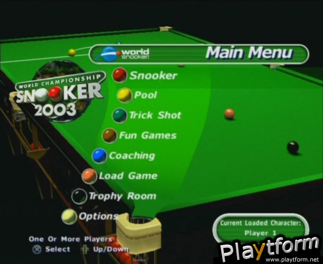 World Championship Snooker 2003 (PlayStation 2)