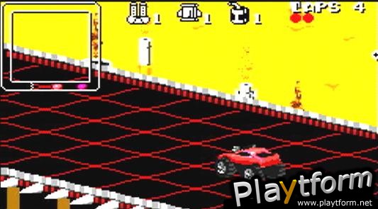 Rock 'N Roll Racing (Game Boy Advance)