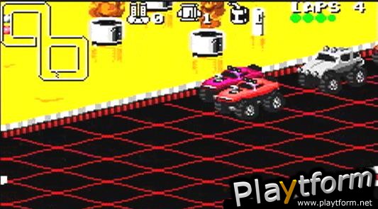 Rock 'N Roll Racing (Game Boy Advance)