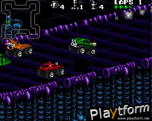 Rock 'N Roll Racing (Game Boy Advance)