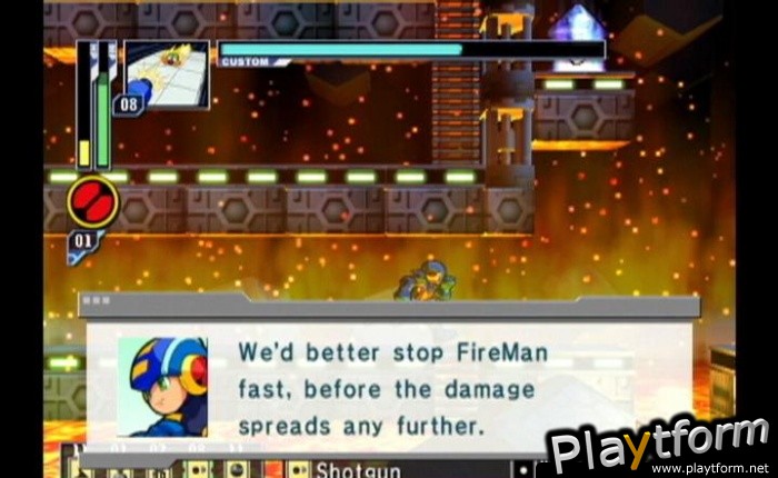 Mega Man Network Transmission (GameCube)