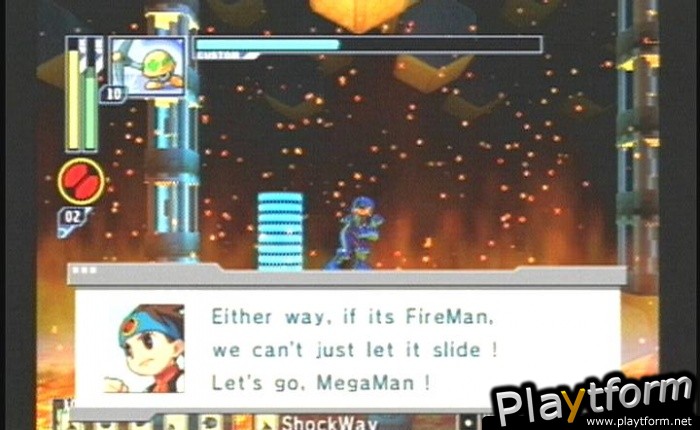 Mega Man Network Transmission (GameCube)