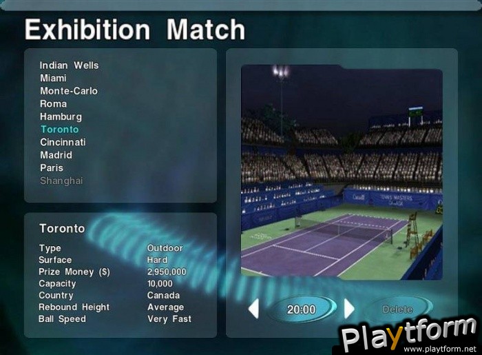 Tennis Masters Series 2003 (PC)