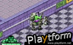 The Incredible Hulk (2003) (Game Boy Advance)