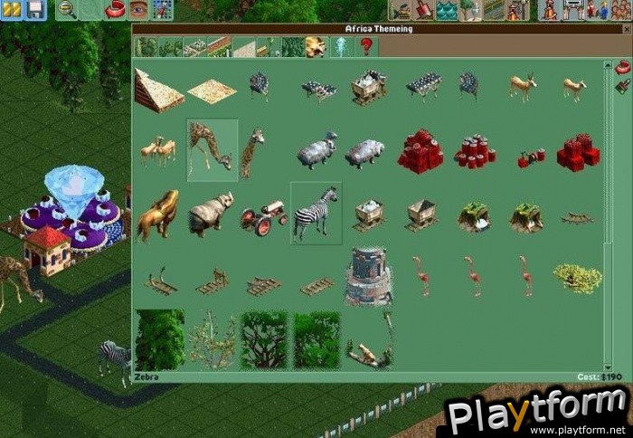 RollerCoaster Tycoon 2: Wacky Worlds (PC)