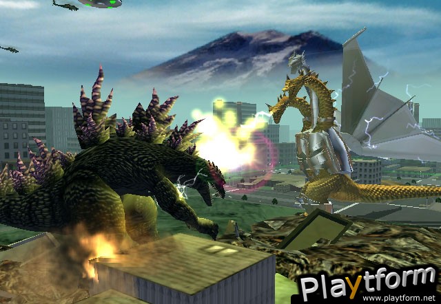 Godzilla: Destroy All Monsters Melee (Xbox)