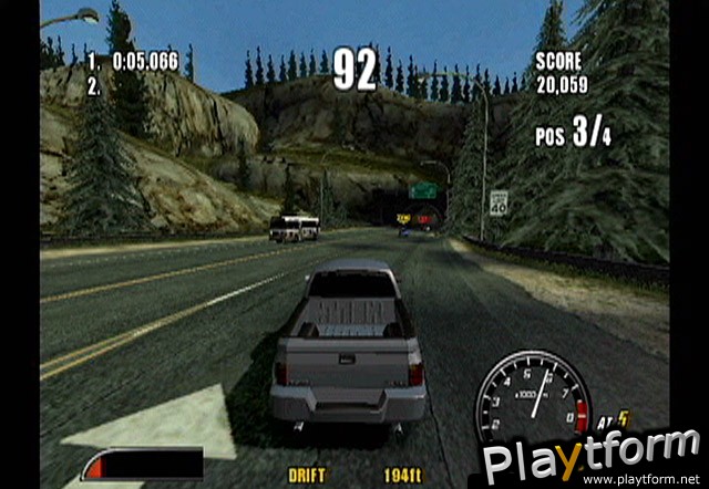 Burnout 2: Point of Impact (GameCube)