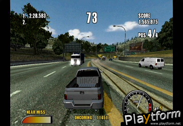 Burnout 2: Point of Impact (GameCube)