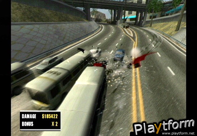 Burnout 2: Point of Impact (GameCube)