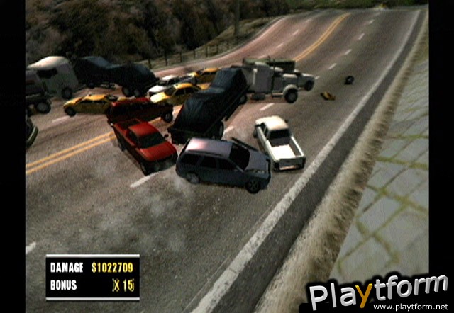 Burnout 2: Point of Impact (GameCube)