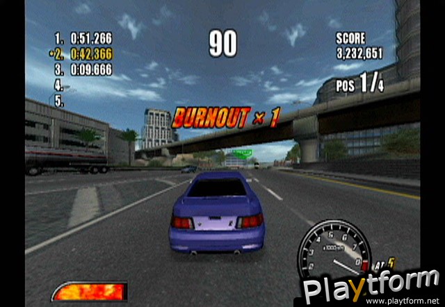 Burnout 2: Point of Impact (GameCube)