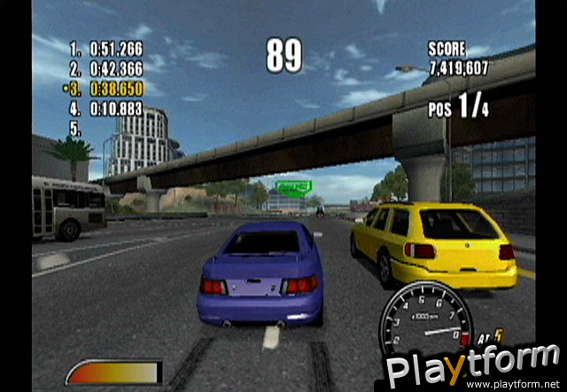 Burnout 2: Point of Impact (GameCube)