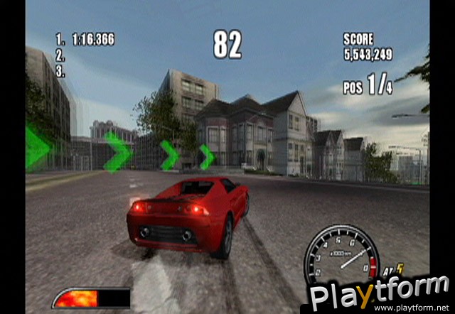 Burnout 2: Point of Impact (GameCube)