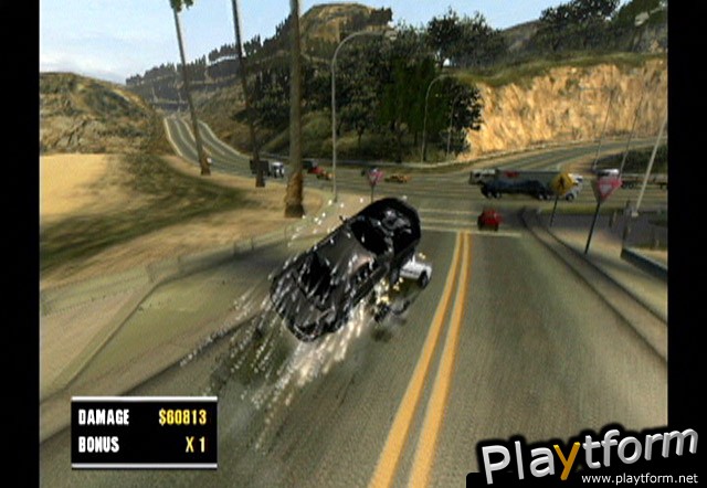 Burnout 2: Point of Impact (GameCube)