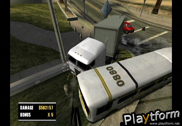 Burnout 2: Point of Impact (GameCube)