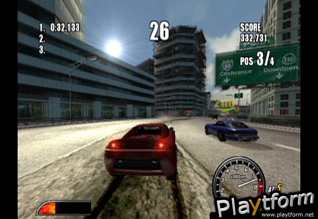 Burnout 2: Point of Impact (GameCube)