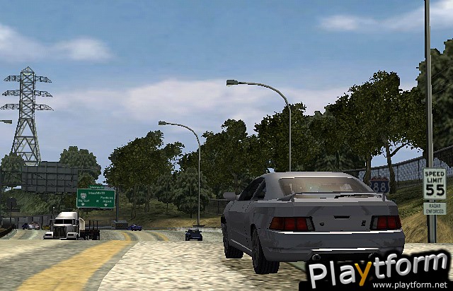 Burnout 2: Point of Impact (GameCube)