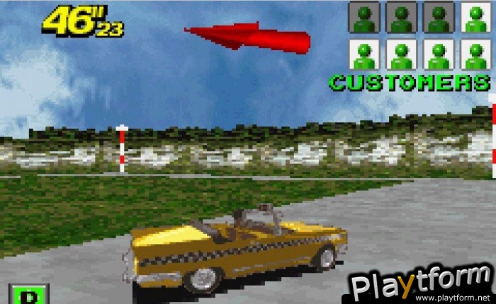 Crazy Taxi: Catch a Ride (Game Boy Advance)