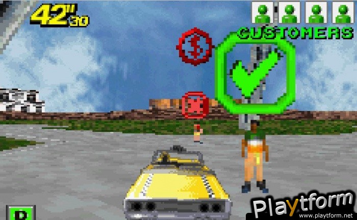 Crazy Taxi: Catch a Ride (Game Boy Advance)