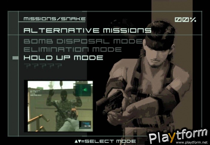 Metal Gear Solid 2: Substance (PC)