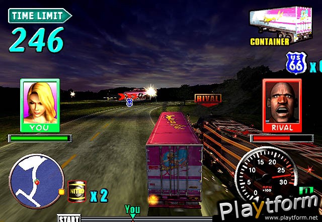 The King of Route 66 (PlayStation 2)