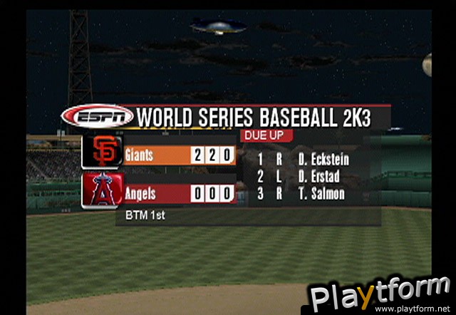 World Series Baseball 2K3 (PlayStation 2)