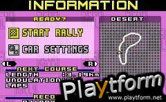 Sega Rally Championship (Game Boy Advance)