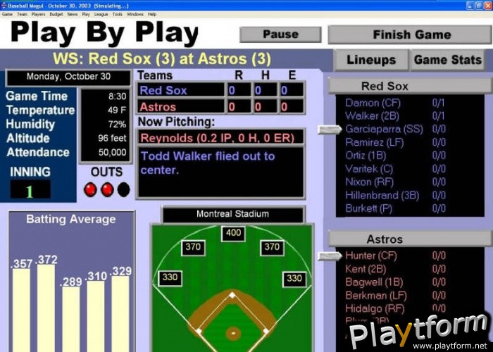 Baseball Mogul 2004 (PC)