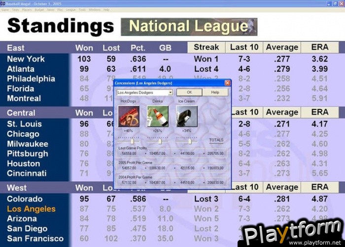 Baseball Mogul 2004 (PC)