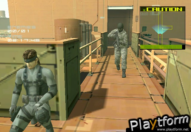 Metal Gear Solid 2: Substance (PlayStation 2)