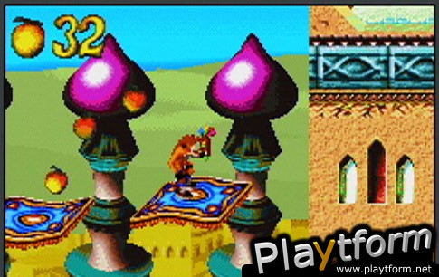 Crash Bandicoot 2: N-Tranced (Game Boy Advance)